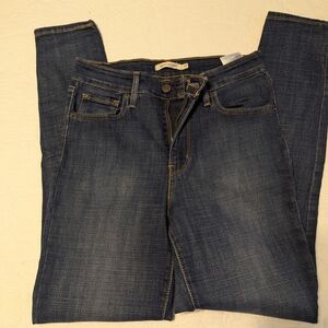 Levi's Women's Dark Indigo High-Rise Skinny Jeans